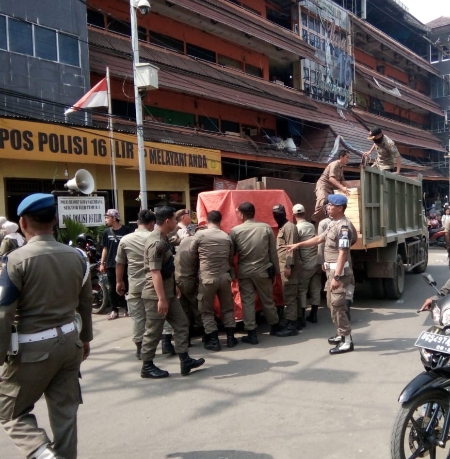 Atasi Semrawut Kota Palembang, Pol PP Lakukan Ini – Sumsel Terkini