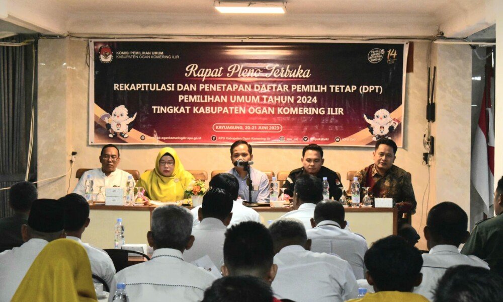 Ini DPT Pemilu 2024 OKI