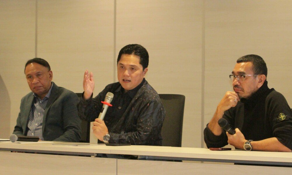 Agar Garuda terbang tinggi, Erick : saatnya sepakbola nasional ikuti tren komersialisasi Negara-negara yang sudah lebih maju