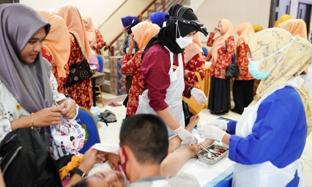 3 tujuan yang dari sunnatan massal ungkap Penasehat DWP Muba