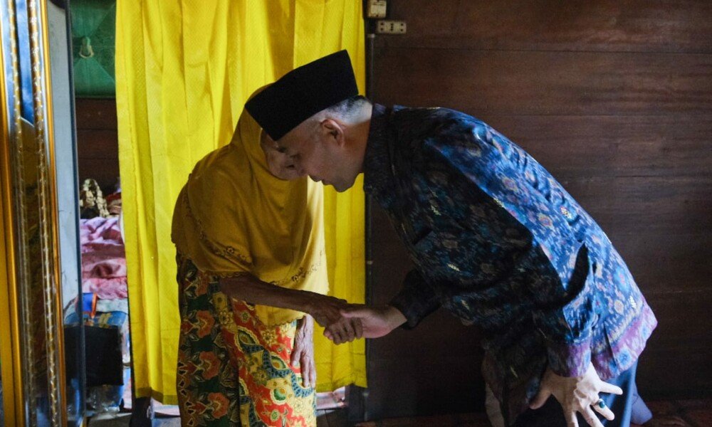 Pj Bupati Muba Tinjau Progres Pembangunan RTLH di Rantau Sialang 