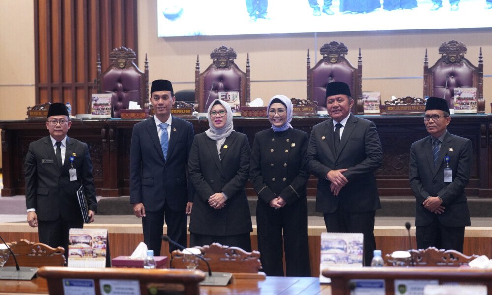 DPRD Prov.Sumsel & Pemprov.Sumsel teken Nota Kesepakatan Bersama Terkait KUA & PPAS APBD TA 2024