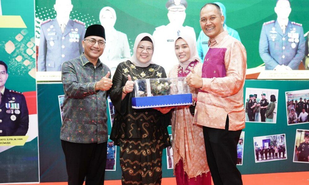 Pemkab Muba Gelar Pisah Sambut  Dandim 0401 / Muba Pj Bupati Apriyadi Sambut Dandim 0401 Muba Letkol Inf Erry Dwianto