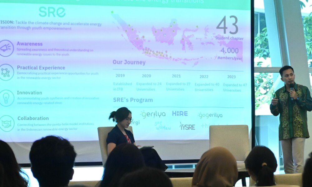 75 anak muda dari berbagai latar belakang berbicara soal lingkungan & energi bersih