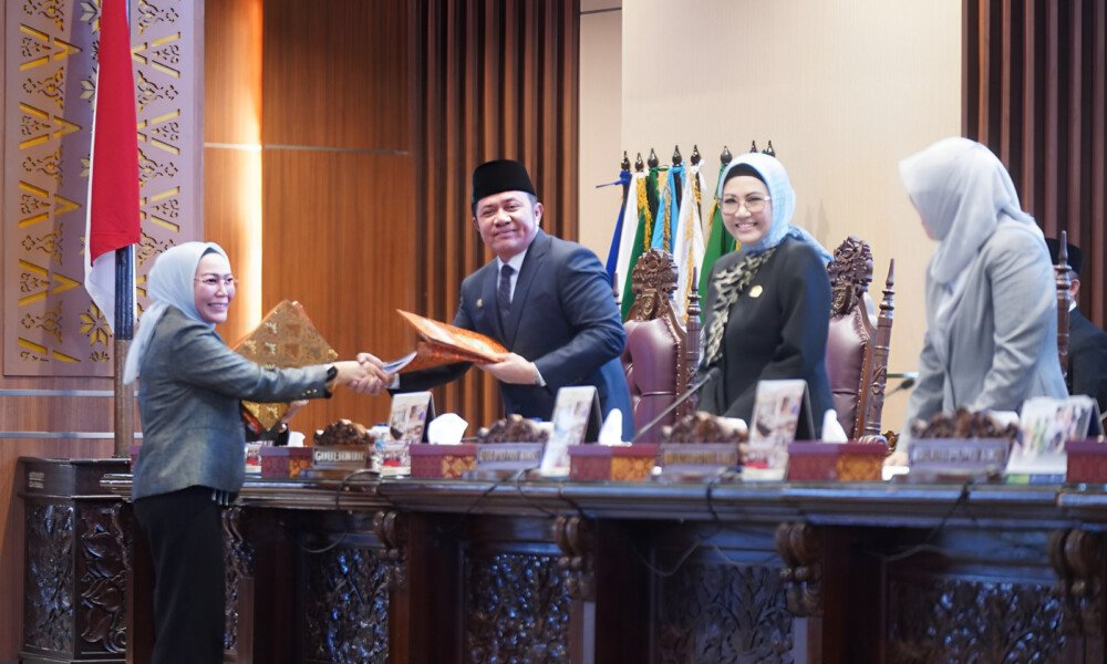 DPRD dan Gubernur Sumsel Setujui Perubahan APBD Prov. Sumsel TA 2023