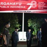 Pj Bupati Bersama Forkopimda Muba Ikuti Apel Kehormatan dan Renungan Suci 
