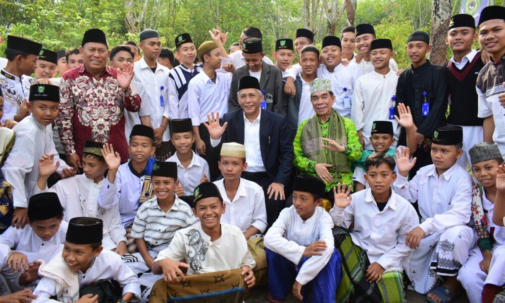 Bupati Iskandar Inisiasi Pembangunan Asrama Santri Asal OKI