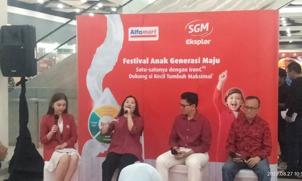 SGM Eksplor Hadirkan Festival Anak Generasi Maju di Kota Palembang