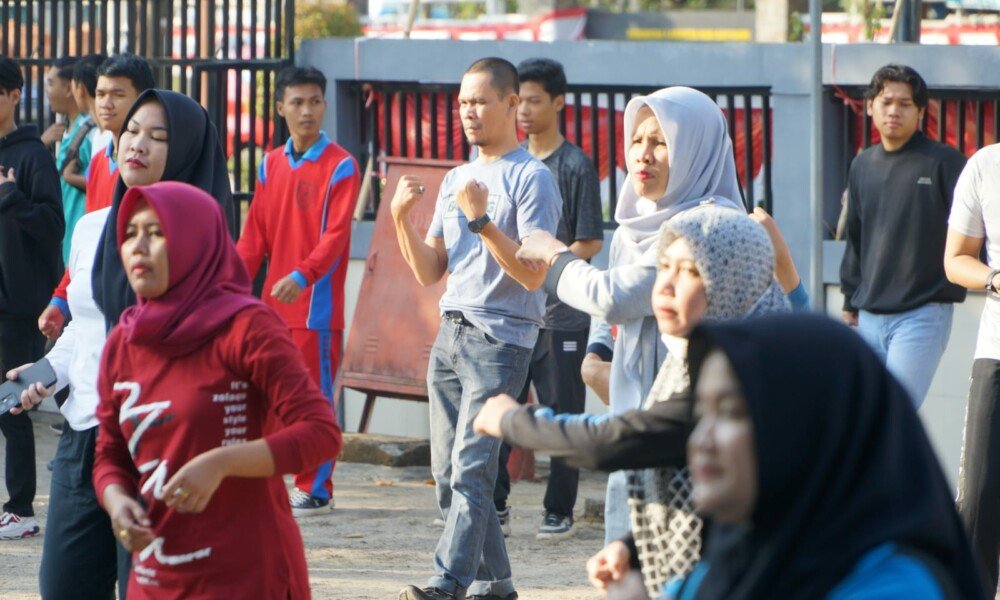 Kebersamaan Terus Terjalin di Kantor Dinkominfo Muba