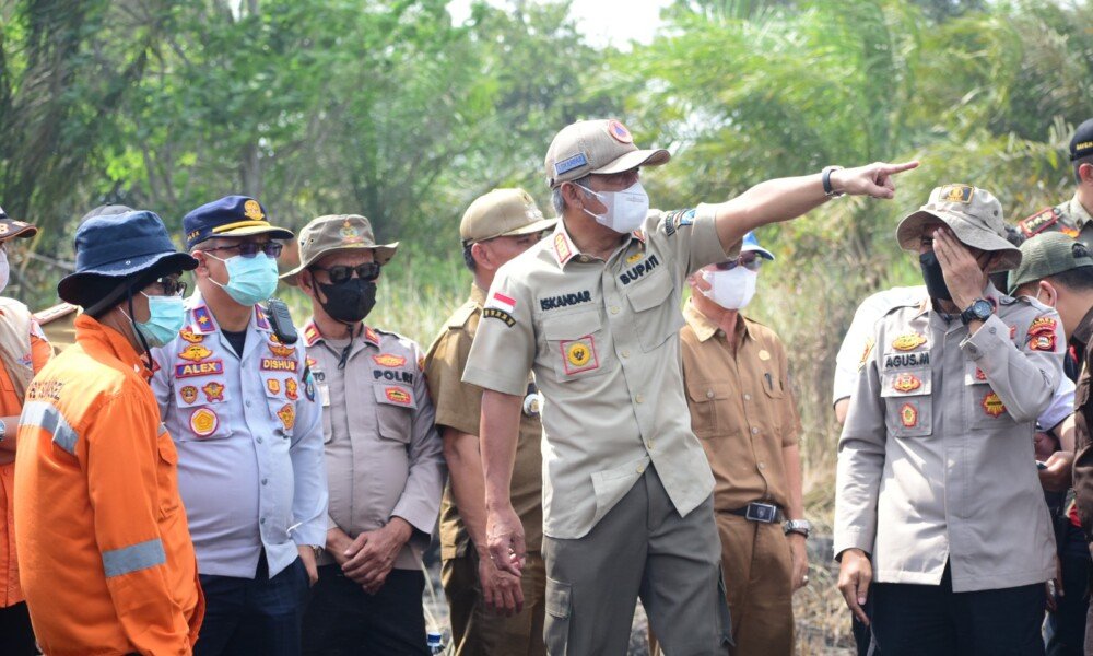 Tim Gabungan Berhasil Kendalikan Karhutla di Kawasan Sepucuk OKI