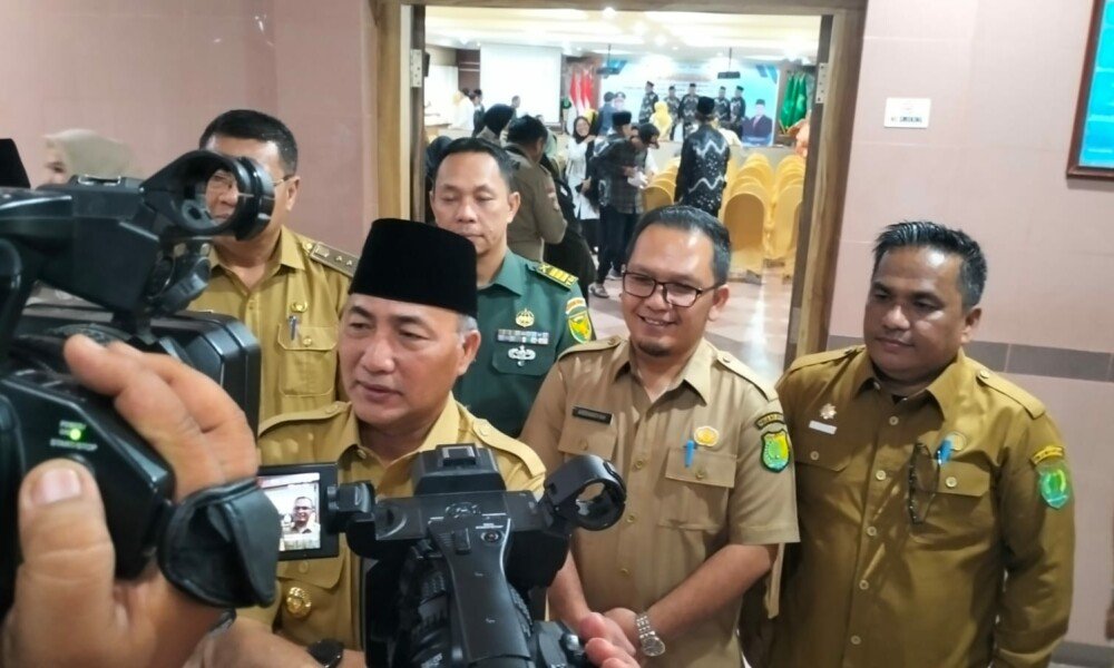 Pj Bupati Muba H Apriyadi Mahmud Ajak Masyarakat  Ikuti Gebyar Vaksinasi Hewan Gratis Pada Hari Rabies Sedunia