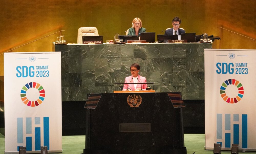 Menlu Retno jelaskan 3 bentuk upaya ASEAN untuk capai tujuan SDG