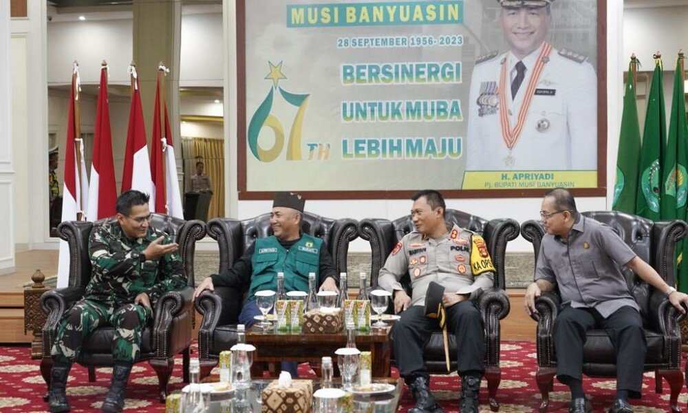 Vidcon Pemantauan PAM Tahun Baru 2024