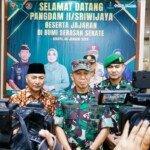 Bahasan Pj Bupati Muba dan Pangdam II/Sriwijaya saat makan siang bersama