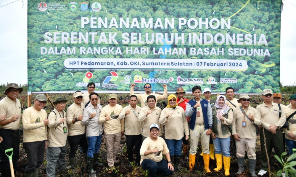 Di hari Lahan Basah Sedunia, OKI ajak masyarakat tanam pohon di halaman rumah
