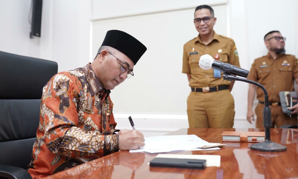 Dongkrak pendapatan pajak, Pemkab Muba hibahkan lahan untuk Kantor Samsat II Prov.Sumsel