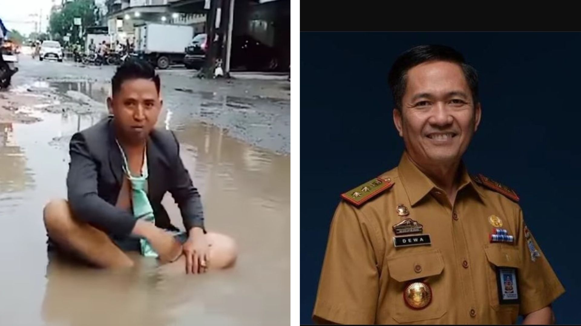 Video viral keluhan warga terkait jalan rusak di respon Pj Wali Kota Palembang, Ratu Dewa