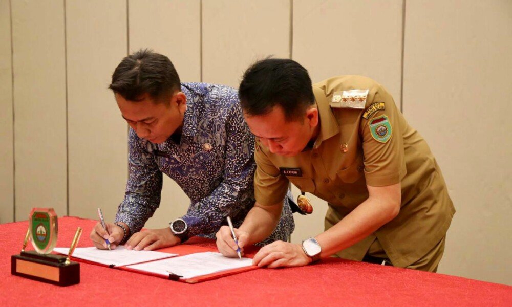 Teken kesepakatan dengan BIG RI, ada manfaatnya kata Pj Gubernur