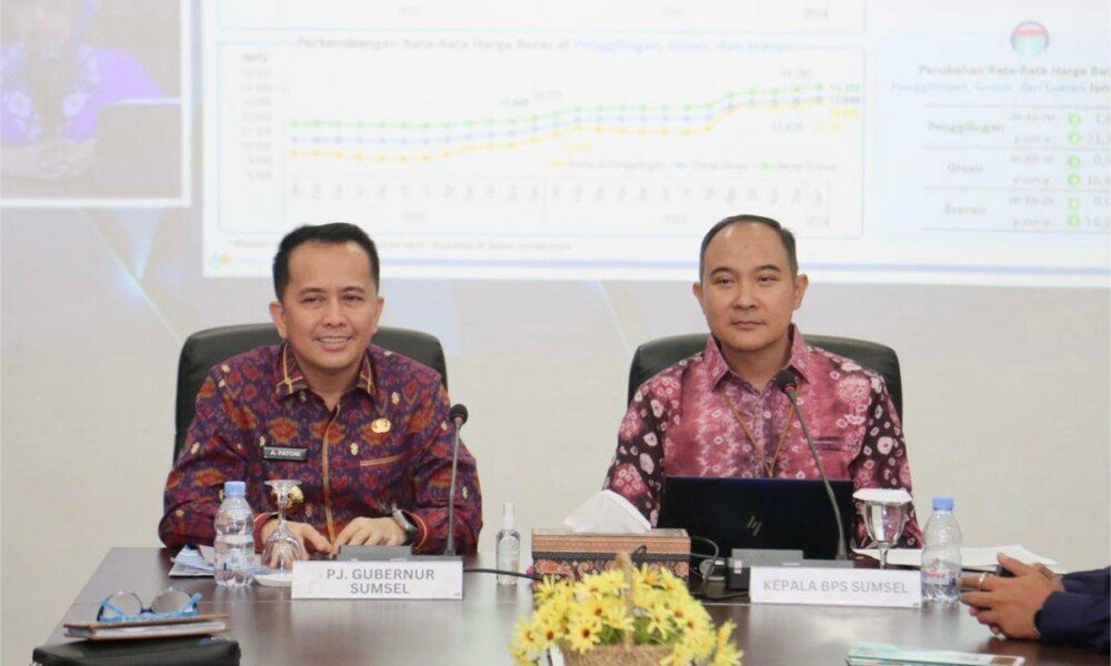 BPS : triwulan pertama, pertumbuhan ekonomi Sumsel 5,06 persen