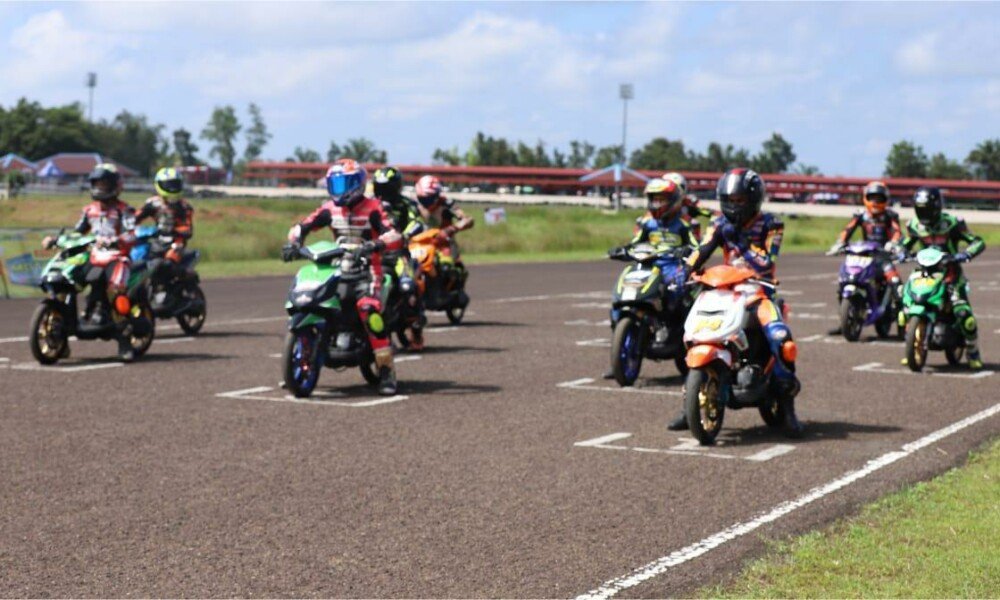 Gelaran Kejuaraan Nasional Motoprix Region Sumatera Seri 1 2024 resmi dimulai