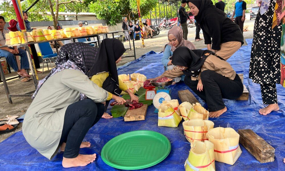 Kominfo Muba kurban 2 ekor sapi