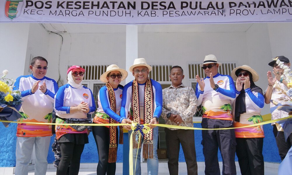 Dukung Pembangunan Berkelanjutan, Pusri Serahkan Bantuan untuk Desa Palau Pahawang