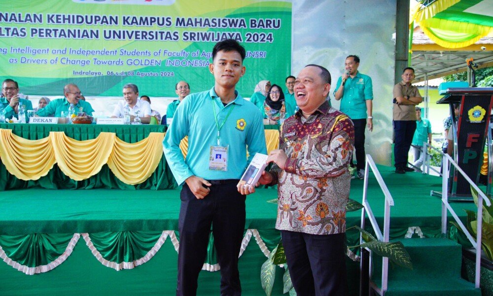 Pj Bupati Muba motivasi mahasiswa baru Fakultas Pertanian Unsri