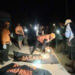 Tim SAR Gabungan Berhasil Temukan Empat Orang Tenggelam Akibat Jembatan Ambruk di Lalan