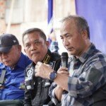 Sekda Apriyadi Serahkan Bantuan Hingga Ganti Rugi Kendaraan Hilang Akibat Insiden Jembatan Roboh di Lalan