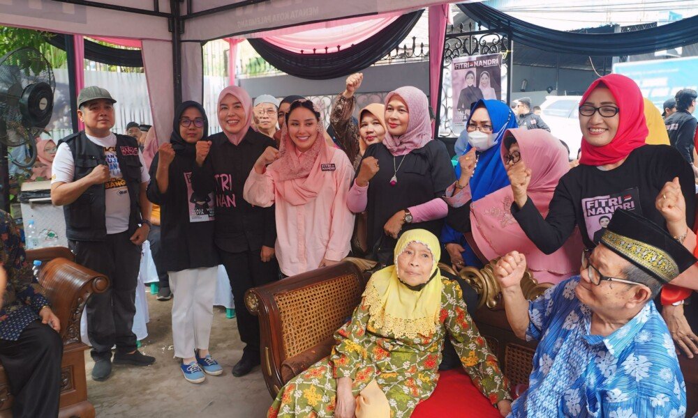Warga Panang Enim di Palembang Siap Menangkan Pasangan Fitrianti-Nandriani