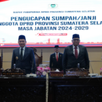 Anggota DPRD Prov. Sumsel terpilih Priode 2024 – 2029 Resmi dilantik hari ini