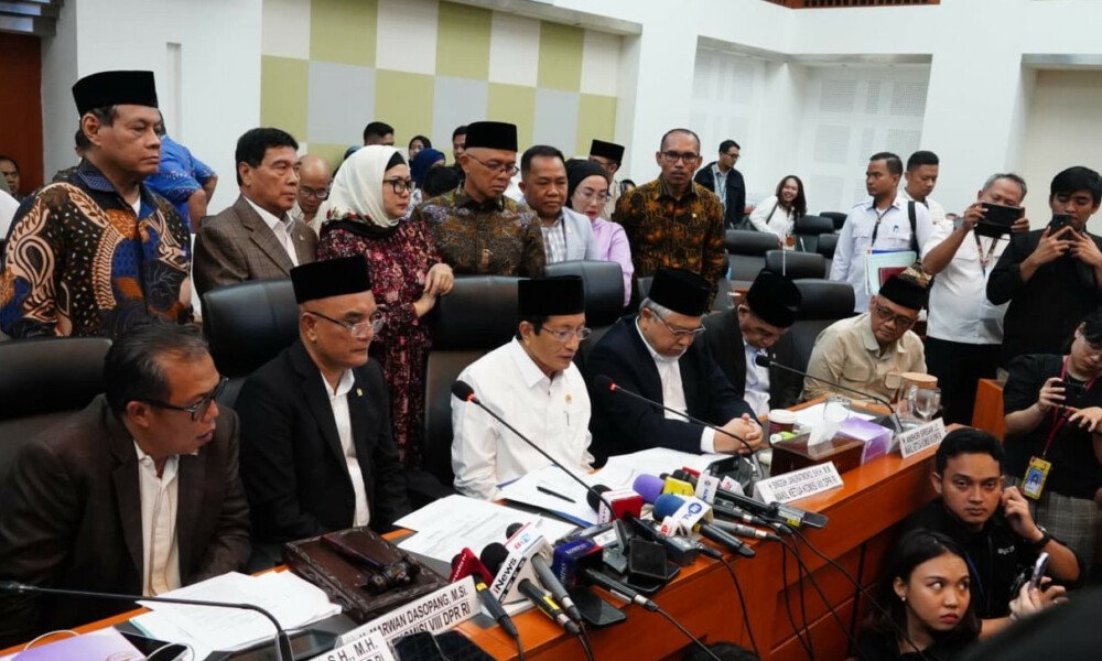Alhamdullilah, Kemenag & DPR sepakat, BPIH 1446 H/2025 M turun,Jemaah Bayar Rerata Rp55,43 Juta