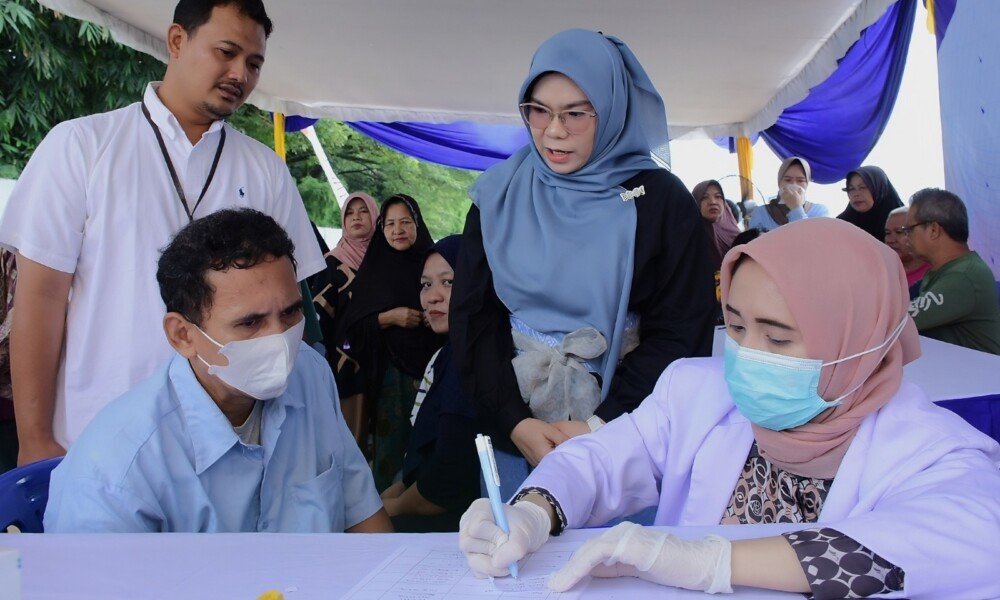 Pusri gelar program pengobatan gratis klinik sehati 2025