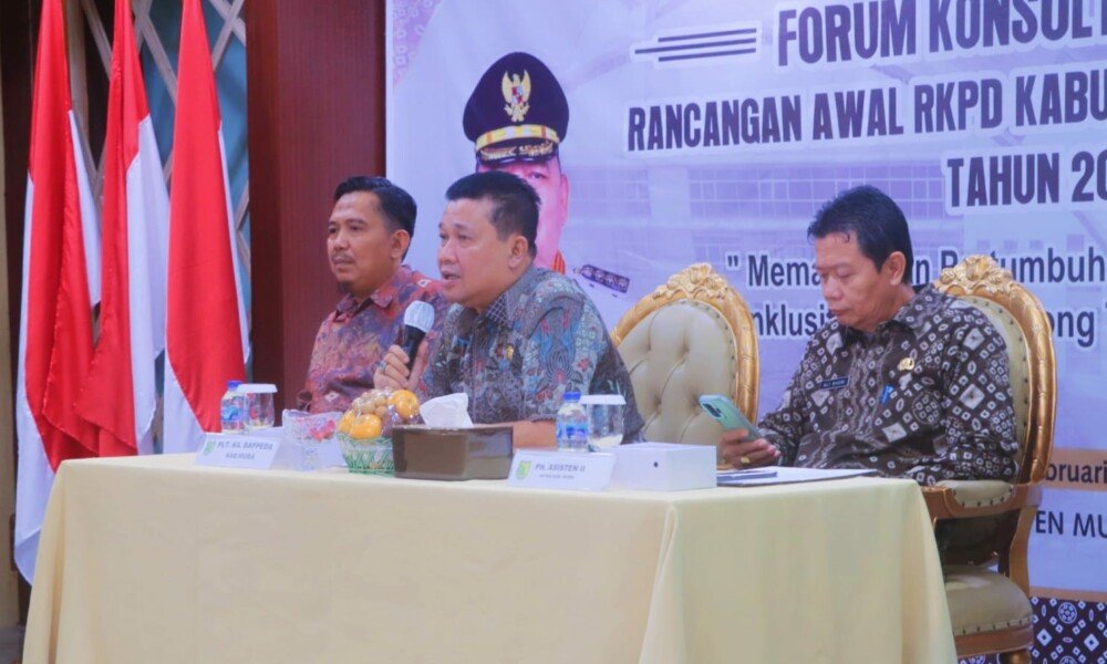 Gelar Forum Konsultasi Publik untuk Rancang Awal Susunan RKPD Kab. Muba Tahun 2026