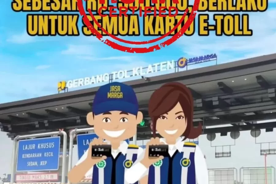 Jasa Marga ingatkan masyarakat waspada terhadap modus penipuan “Program e-Toll Gratis Senilai Rp500.000”