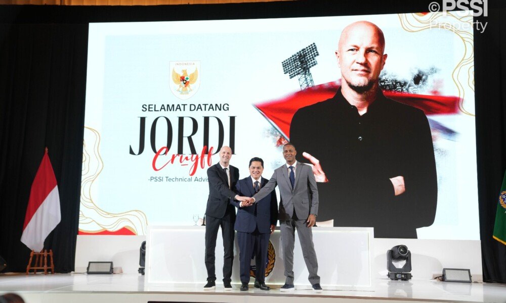 “Jordi Cruyff Resmi Gabung PSSI, Sepak Bola Indonesia Siap Di-Update ke Versi GG!”