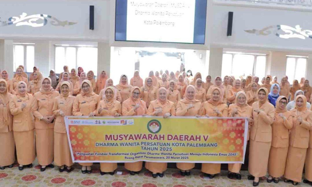Menuju Indonesia Emas 2045, DWP Palembang Ngebut Bawa Istri ASN Kompak