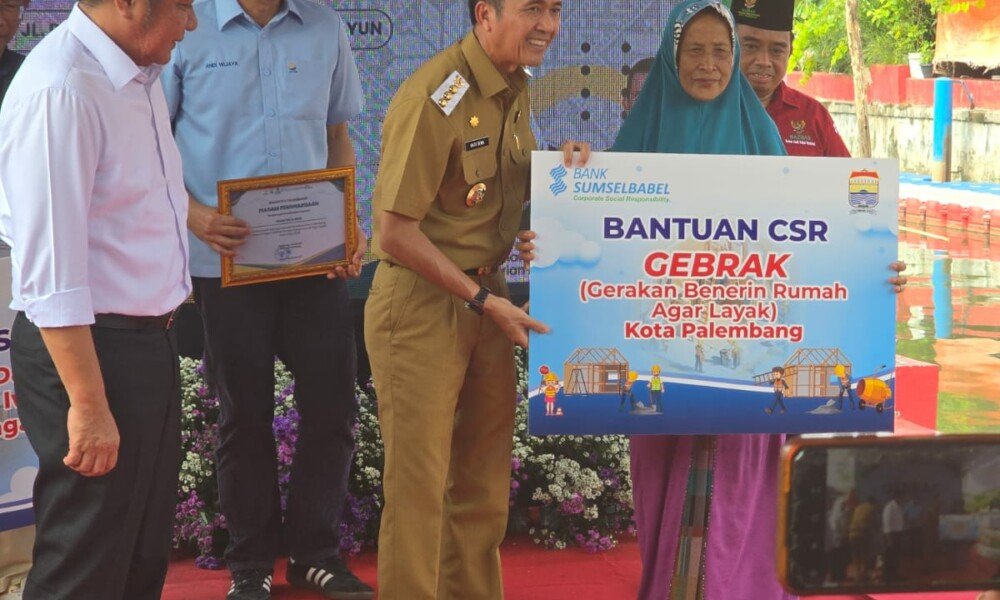 CSR Bank Sumsel Babel Ikut GEBRAK, Langkah Nyata Untuk Rakyat