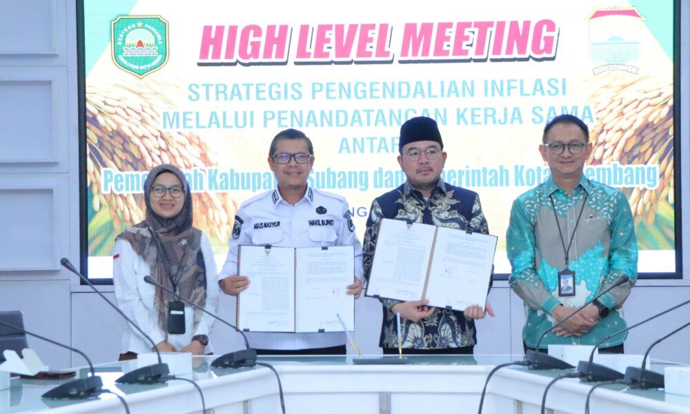 MoU Beras, Wak Bek & Lumbung Cinta dari Subang: Ketika Inflasi Diendus Lewat Wangi Nasi Matang