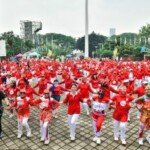 “Ikan Nae di Pante”, Ketika Senam, Budaya & Emak-Emak Kompak Ngelawan Reumatik
