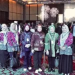 Saat Ketua PKK Palembang Turun Gunung ke Trade Expo Indonesia, Ada Kain Songket & Pempek Ikut Mejeng