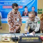 Bank Sumsel Babel, Kalkulator & Tenda Kerucut di Muba