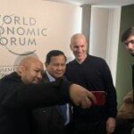 Apa yang Dibahas Prabowo dan Zidane di Davos?