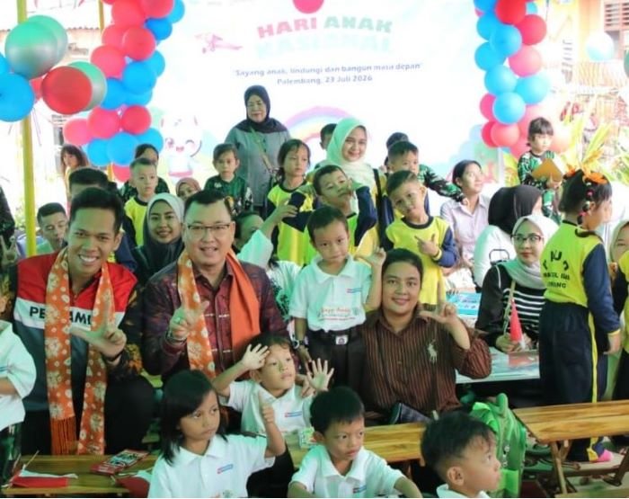 Hari Anak Nasional Palembang, Perkuat Perlindungan Anak Lewat Literasi