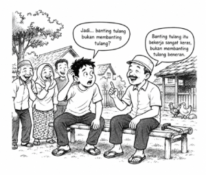 Apa Arti Banting Tulang? Kisah Lucu Menjelaskan Makna Ungkapan Populer