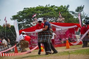 HUT RI ke-81 di Pusri Makin Meriah, Warga Kampung Sehati Ikut Pesta Rakyat