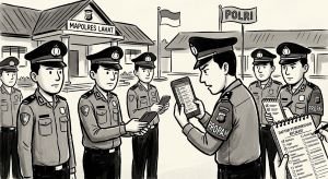 Propam Polres Lahat Periksa HP Personel Usai Apel, Judi Online Jadi Sasaran
