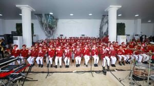 “Hari Merdeka” Bergema di Istana, 100 Siswa Sekolah Rakyat Tampil Memukau