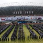 Wamendagri Tegaskan Peran Satlinmas Hadapi Karhutla, 3.000 Anggota Berkumpul di Palembang