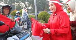Bendera Merah Putih Palembang Diburu Jelang HUT RI, 5.000 Gratis Disiapkan untuk Warga